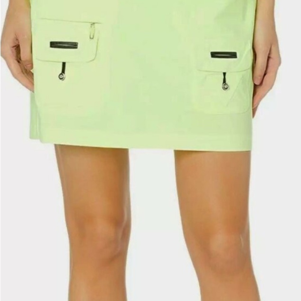Jamie Sadock Woman's Airwear Yellow Golf Skort - Size 16 New With Tags!